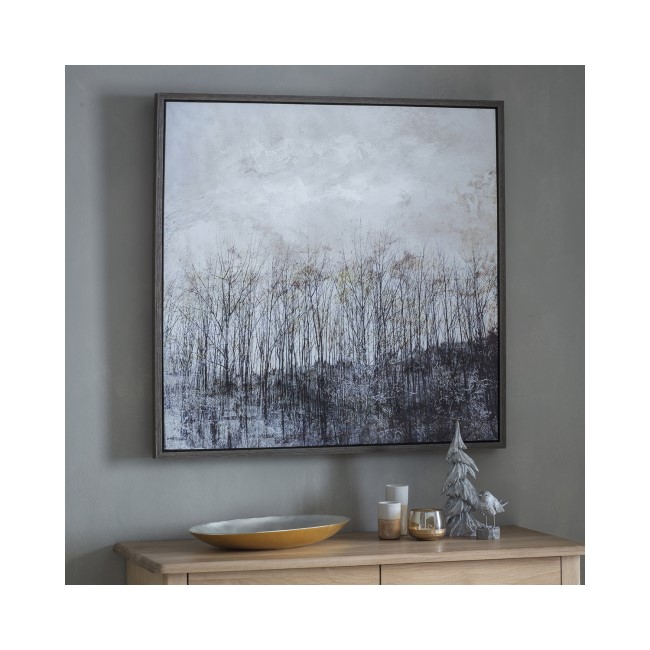 Large Forest Framed Canvas - Caspian House 