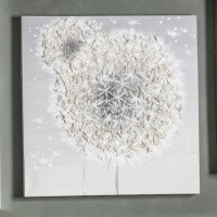Large Flower Wall Art Canvas - Caspian House