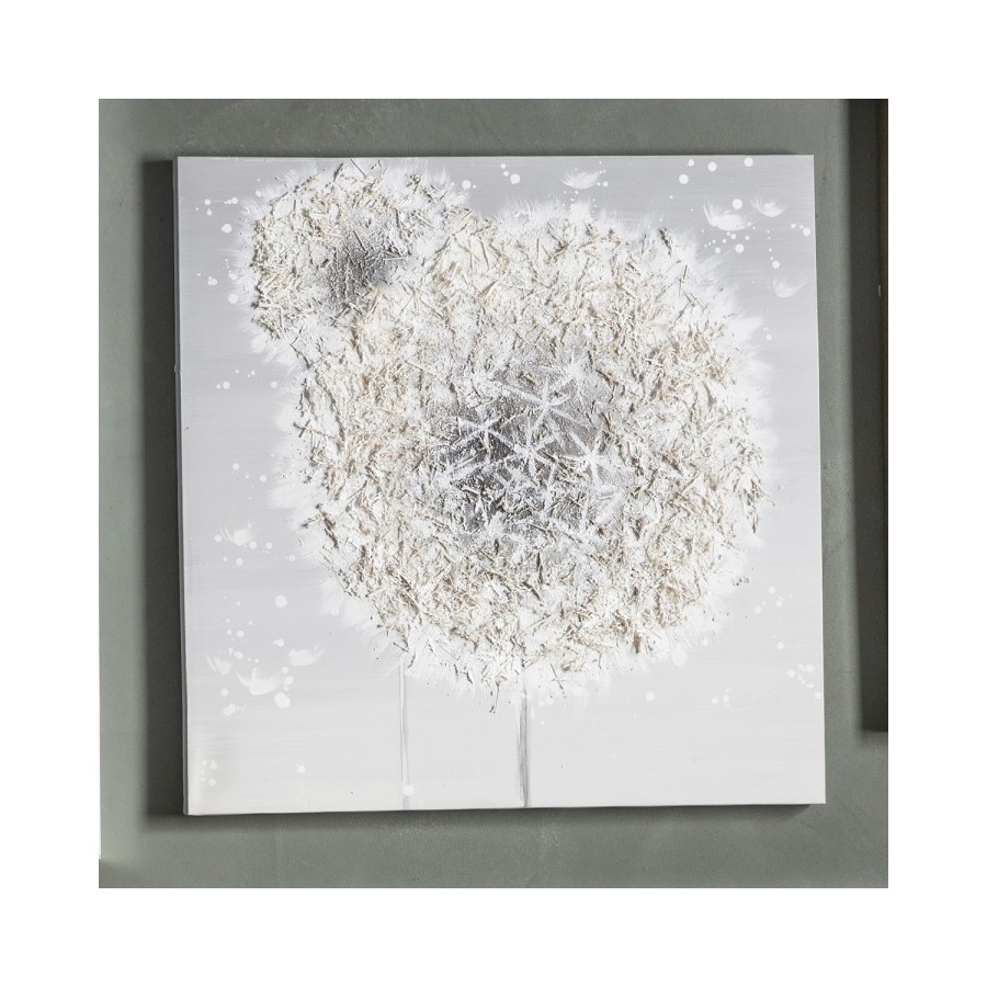 Large Flower Wall Art Canvas - Caspian House