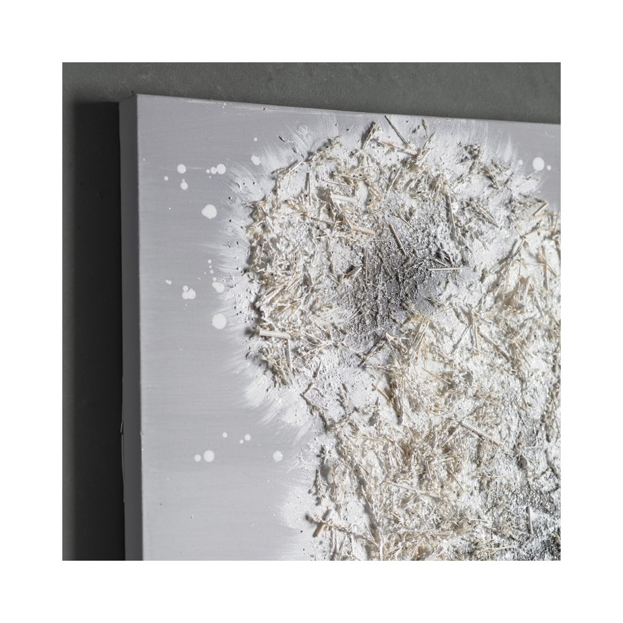 Large Flower Wall Art Canvas - Caspian House