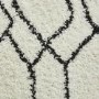 Scandi Berber Rug in Black and White - 120 x 170cm