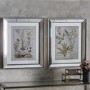 Set of 2 Botanical Framed Wall Art - Caspian House
