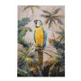 Oversized Rain Forest Parrot Art Canvas - Caspian House