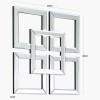 Geometric Mirrored Wall D&#233;cor - Aurora Boutique