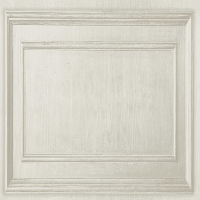 Neutral Wood Panel Wallpaper - Fresco