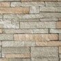 Brown & Grey Ledge Stone Effect Wallpaper - Contour