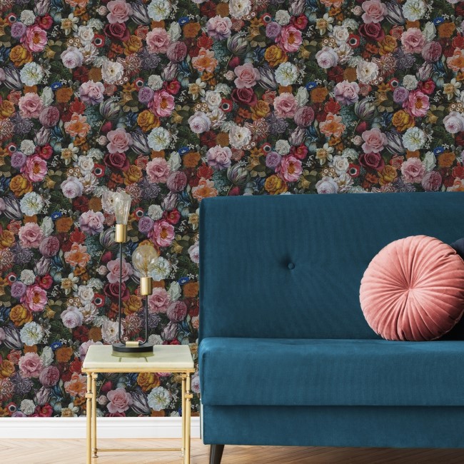 Multicolour Floral Superfresco Easy Wallpaper