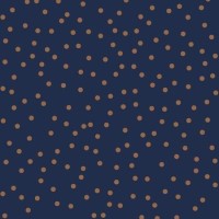 Navy Blue & Copper Confetti Superfresco Easy Wallpaper