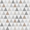 Champagne Triangle Geometric Superfresco Easy Wallpaper