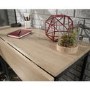 GRADE A1 - Extendable Oak Effect Bar Table - Seats 4 - Teknik Office