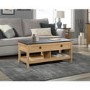 Small Oak Effect Lift Up Coffee Table - Teknik Office