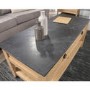 Small Oak Effect Lift Up Coffee Table - Teknik Office