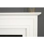 Adam White Freestanding Fireplace Suite - 44 inch - Sandwell