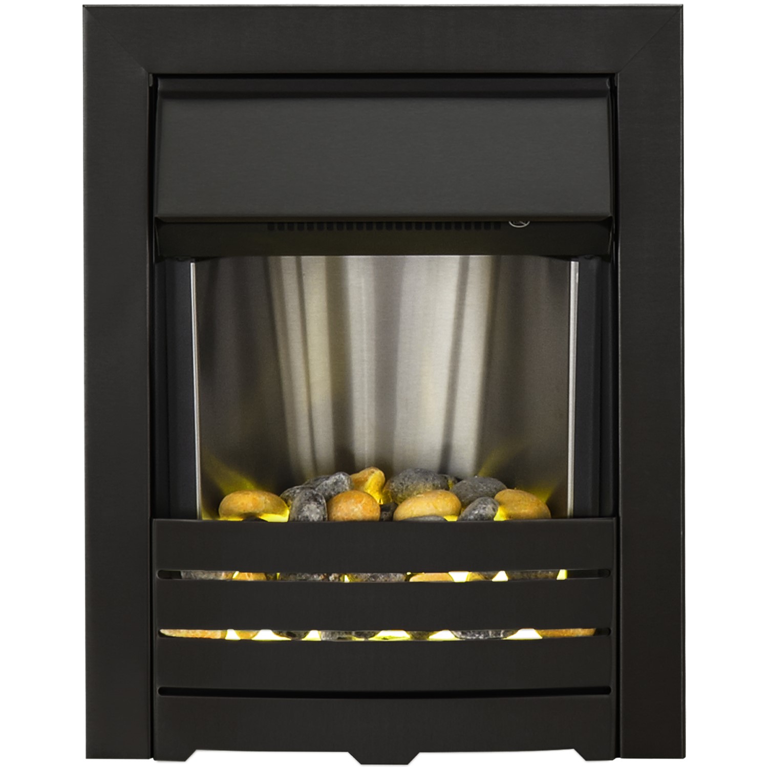 Photo of Black traditional electric fireplace - adam helios