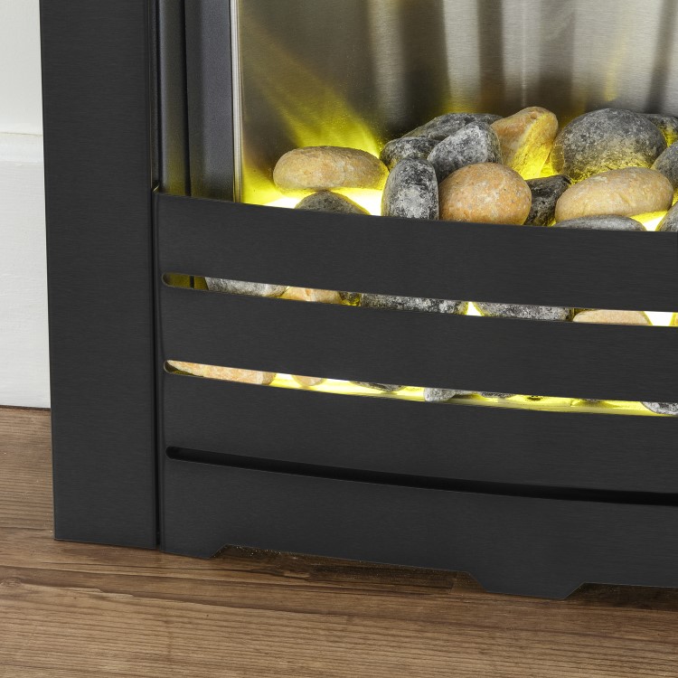 Adam Helios Electric Fire in Black