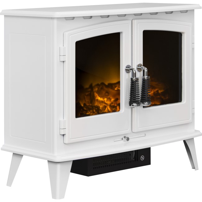 Adam Woodhouse Electric Stove in Pure White