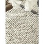 Textured Silver Rug - 170 x 120 cm - La Playa