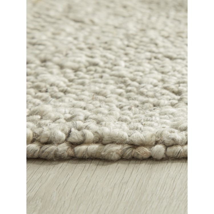 Textured Silver Rug - 170 x 120 cm - La Playa