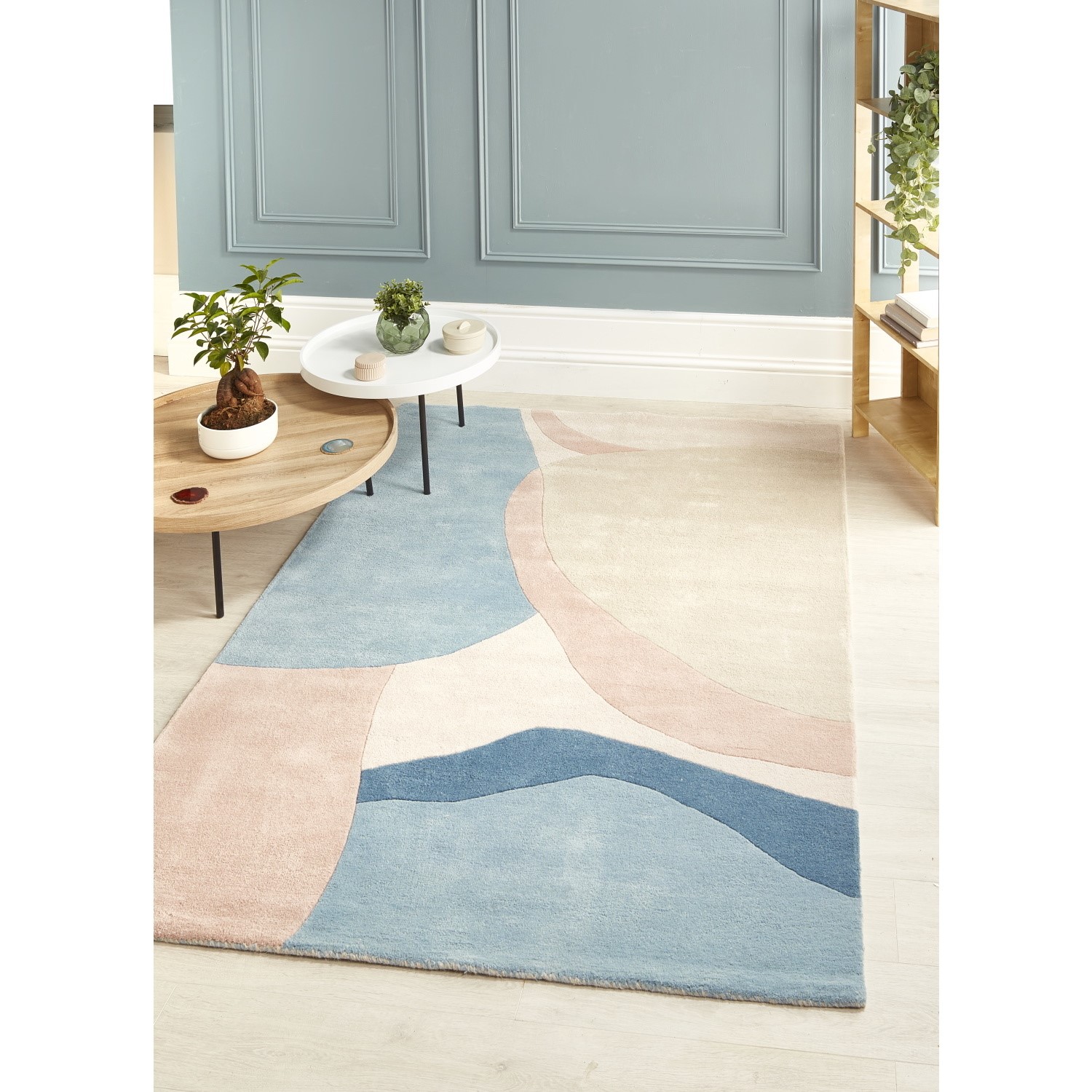 Read more about Canyon pastel rug with abstract patterns 120x170 cm