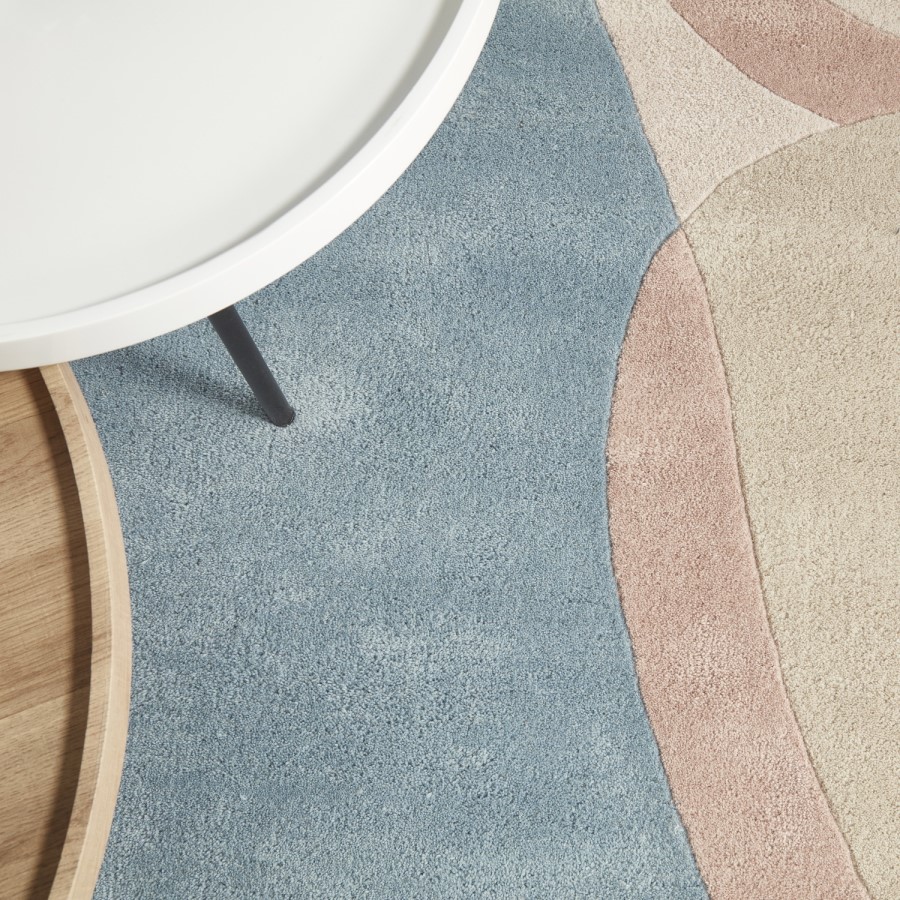 Canyon Pastel Rug with Abstract Patterns - 120x170 cm