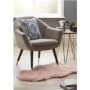 Pink Faux Sheepskin Rug - 60x90cm - Luxe