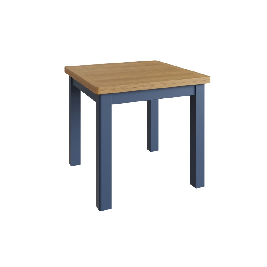 Navy & Oak Extendable Dining Table - Vriginia