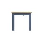 Navy & Oak Extendable Dining Table - Vriginia