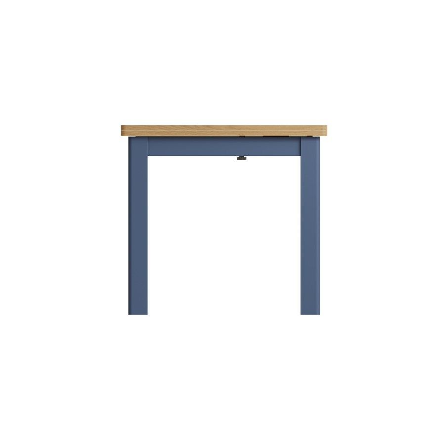 Navy & Oak Extendable Dining Table - Vriginia