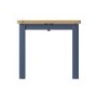 Navy & Oak Extendable Dining Table - Vriginia