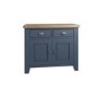 Navy & Oak Small Sideboard -  Pegasus