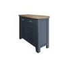 Navy & Oak Small Sideboard -  Pegasus