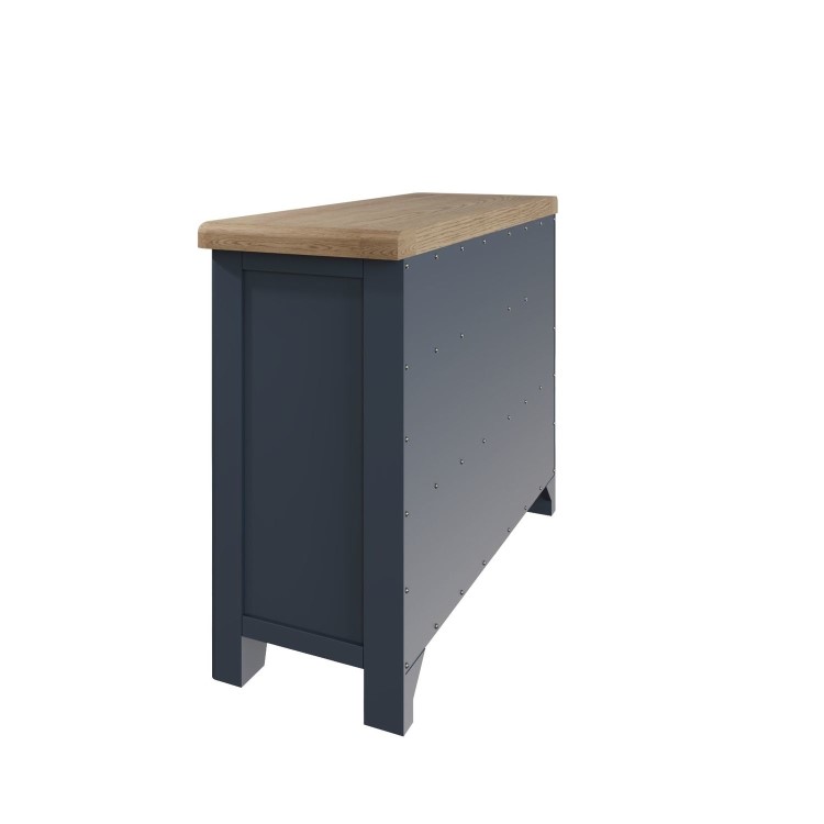 Navy & Oak Small Sideboard -  Pegasus