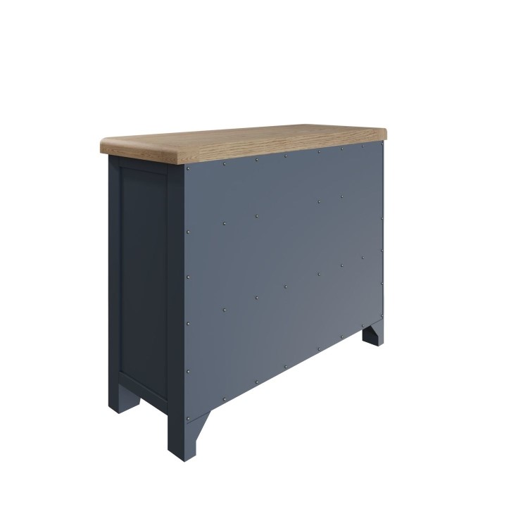 Navy & Oak Small Sideboard -  Pegasus