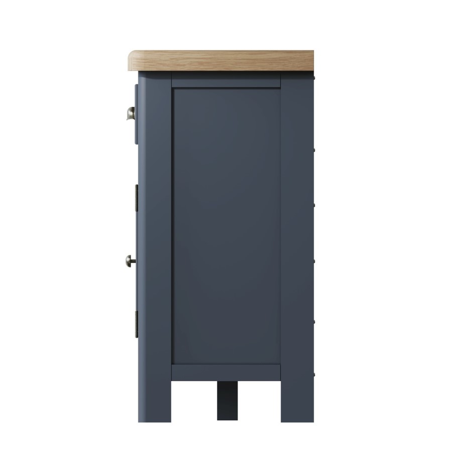 Large Navy & Oak Sideboard - Pegasus