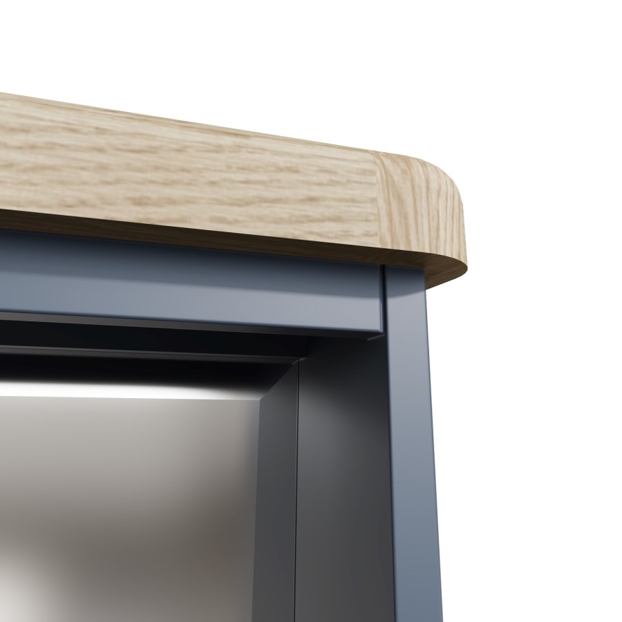 Navy & Oak Coat Rack - Pegasus