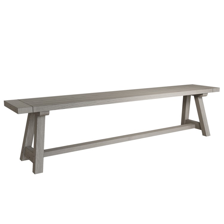 Grey Oak Dining Bench - Ambleside