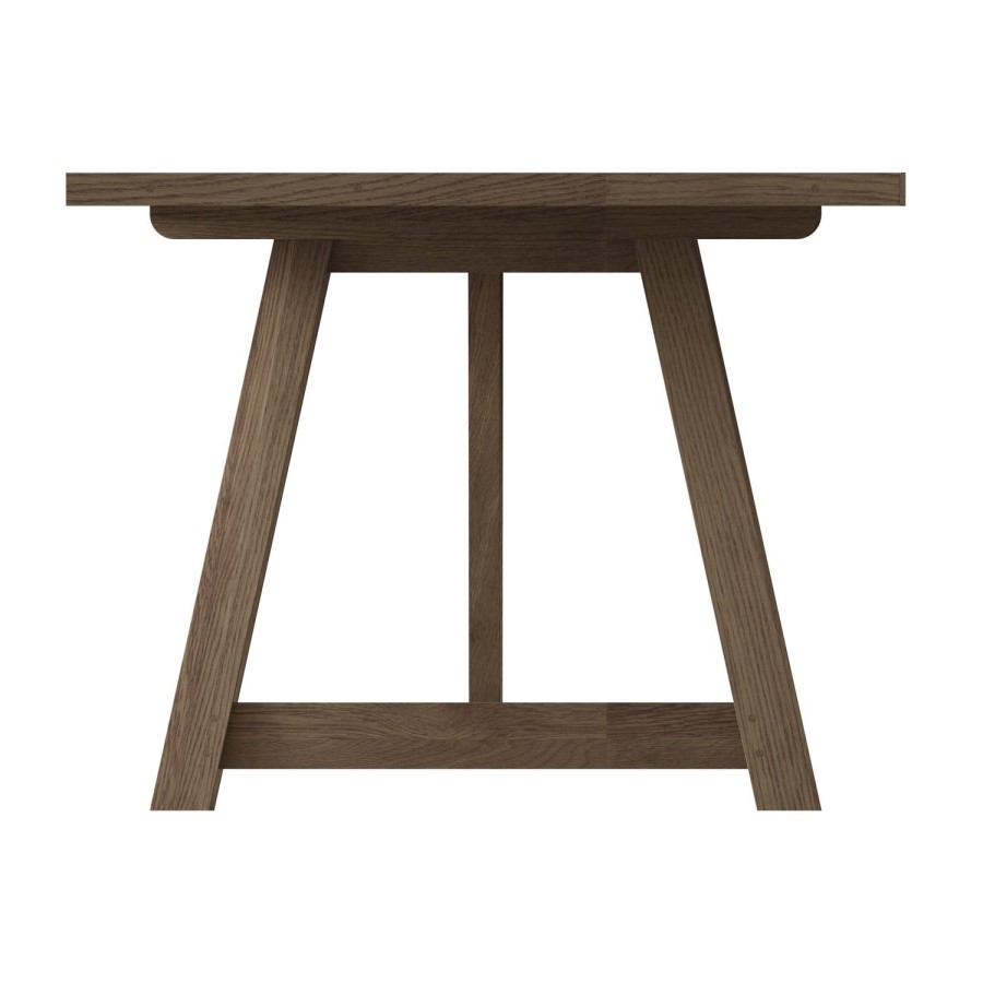 Grey Oak Trestle Table - Ambleside