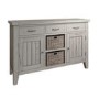 Grey Oak Sideboard with Baskets -  Ambleside