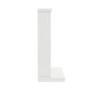 White and Grey Marble Electric Fireplace Suite with LED Lights - Be Modern Millgate