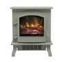 Grey Freestanding Electric Stove Fire - Be Modern Colman