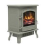 Grey Freestanding Electric Stove Fire - Be Modern Colman