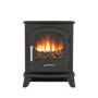 Grey Cast Iron Electric Stove Fireplace - Be Modern Serrano