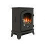 Grey Cast Iron Electric Stove Fireplace - Be Modern Serrano