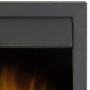 Adam Black Inset Electric Fire with Remote Control - Eclipse