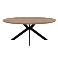 Walnut Oval Dining Table - Seats 6 - Liberty