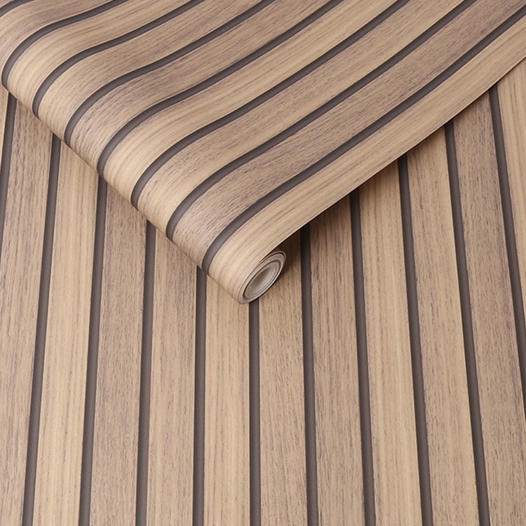 Natural Wood Slat Wallpaper - Fresco