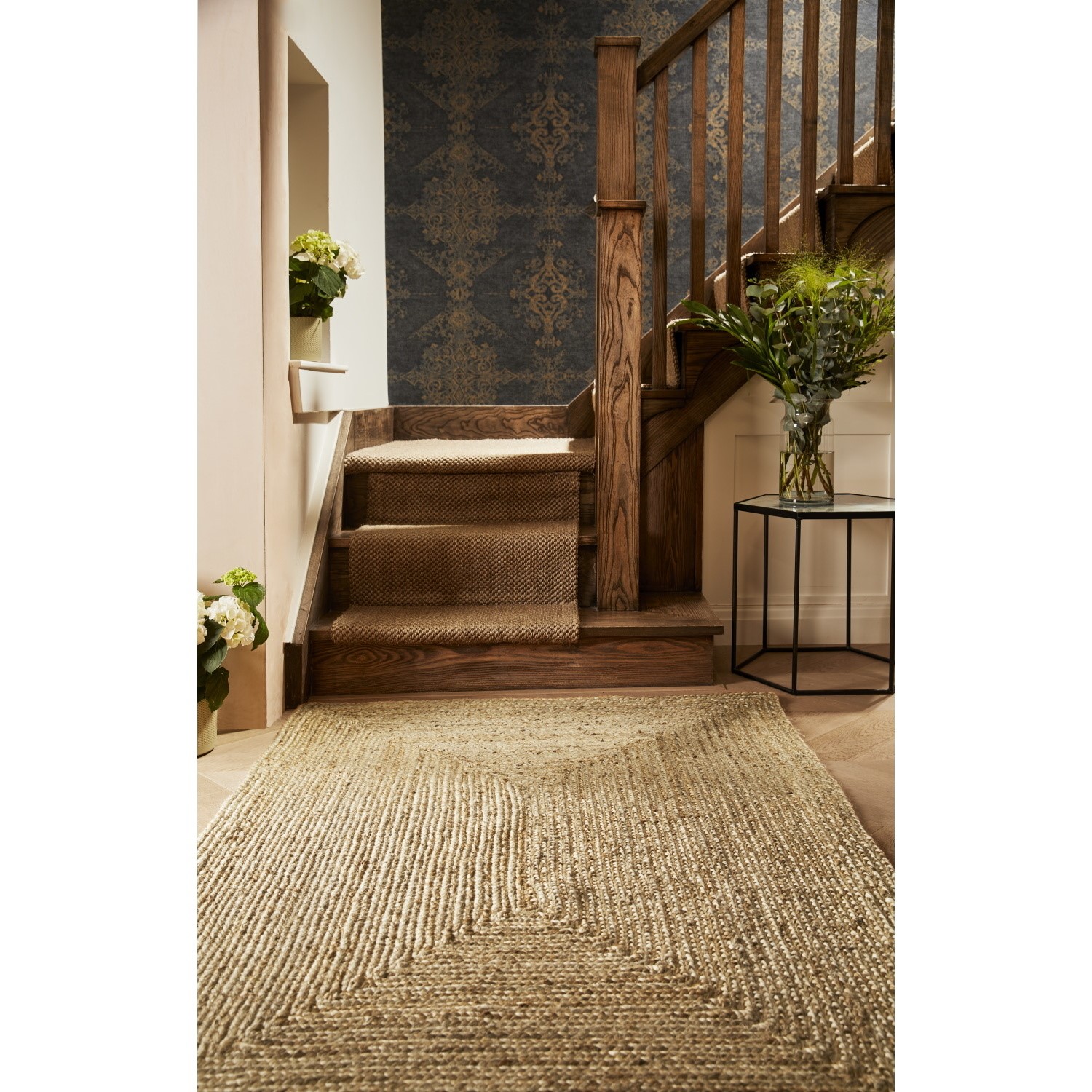 Read more about Large rectangle jute rug 200x290cm ripley