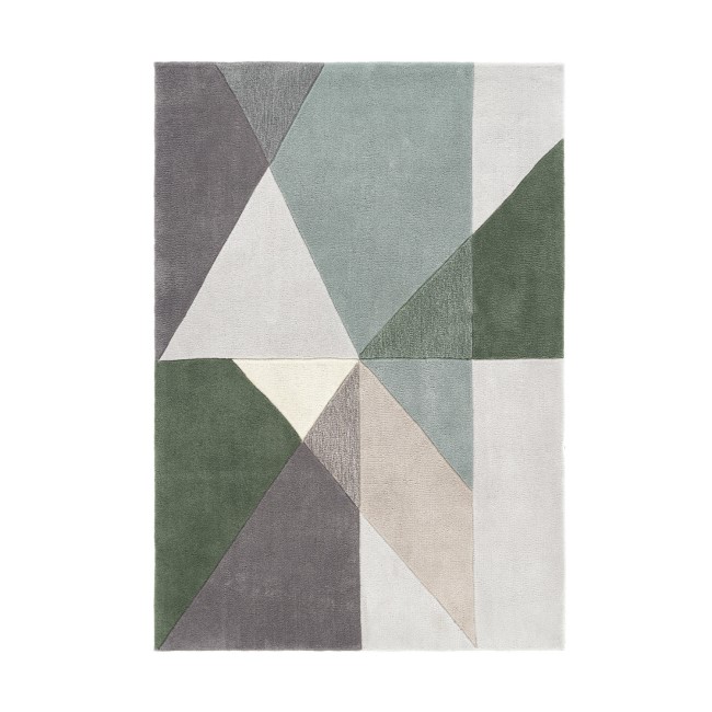 Geometric Multicoloured Rug - 170 x 120 cm - Trio - Origins