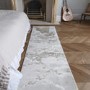 Beige Marble Runner Rug - 66x240cm - Aurora