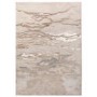 Large Beige Rug with Marble Effect - 340 x 240 cm - Aurora